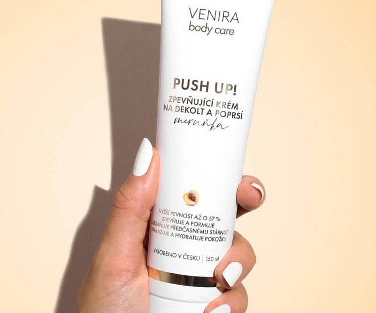 push-up zpevňující krém na poprsí