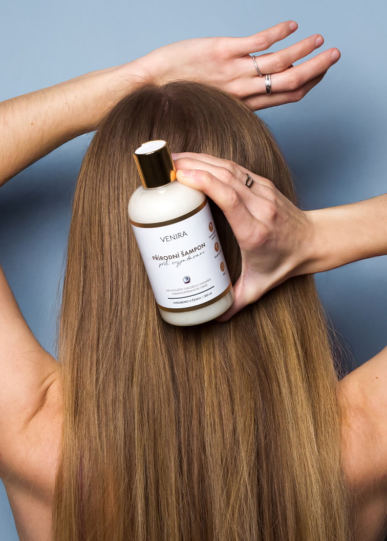 VENIRA přírodní šampon proti vypadávání vlasů