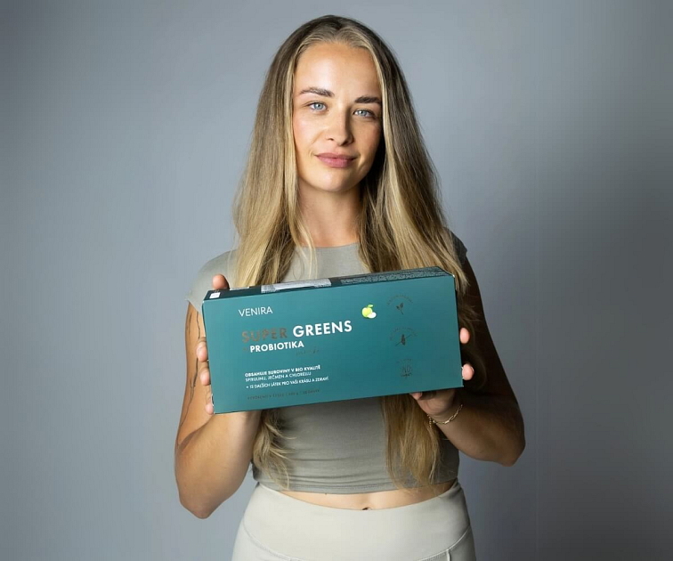 Super greens + probiotika
