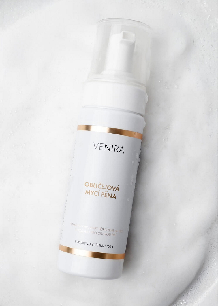 VENIRA obličejová mycí pěna