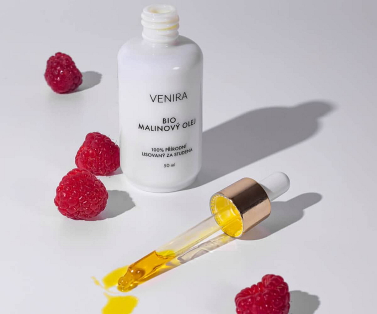 malinový olej BIO