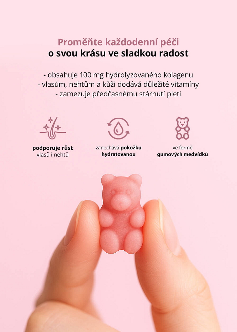 VENIRA beauty bomb - medvídci pro vlasy, nehty a pleť