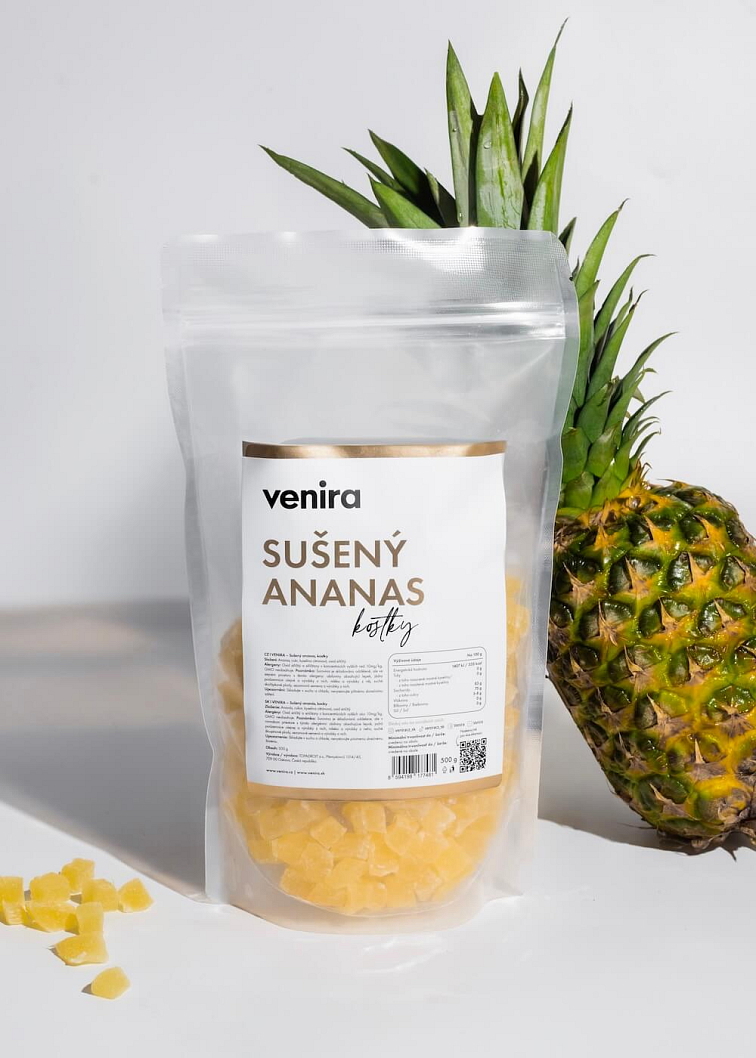 VENIRA sušený ananas