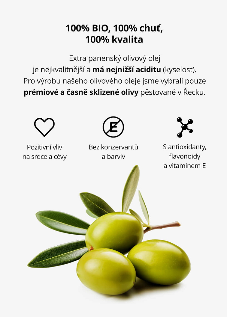 VENIRA BIO extra panenský olivový olej