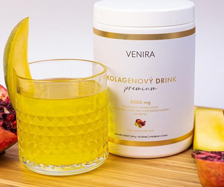 nápoj s kolagenem