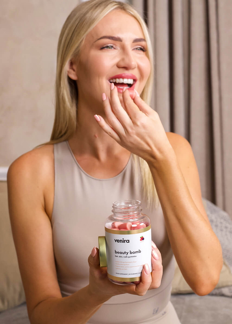 VENIRA beauty bomb - hair, skin, nails gummies