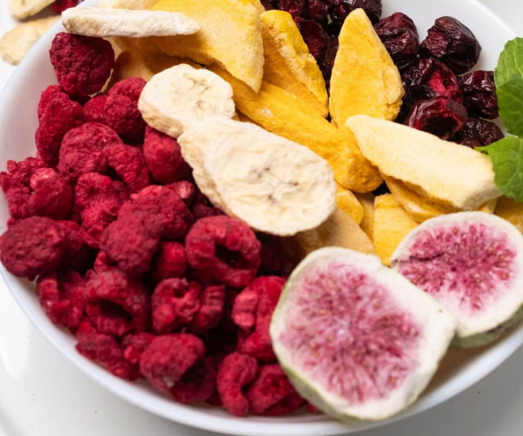 lyofilizované ovoce