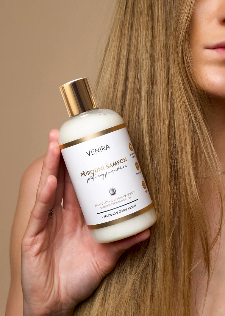 VENIRA přírodní šampon proti vypadávání vlasů - vzorek