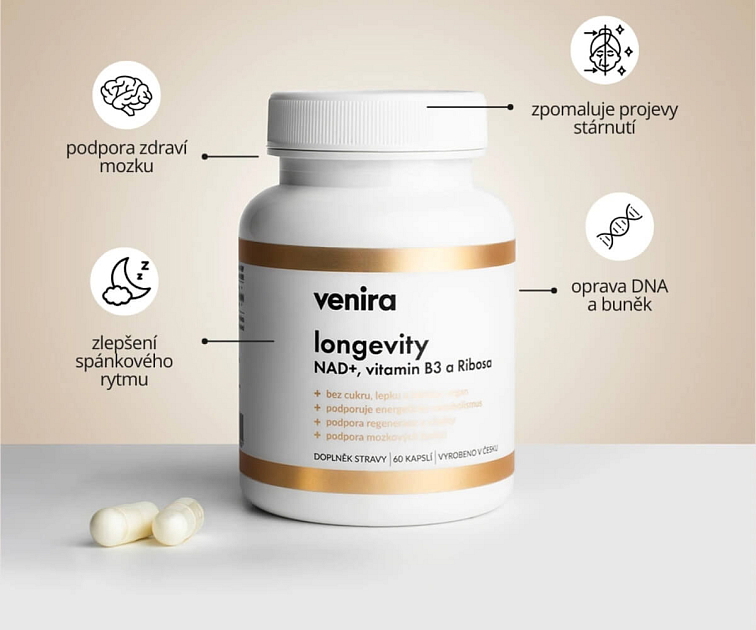 Dlouhověkost s produkty proti stárnutí