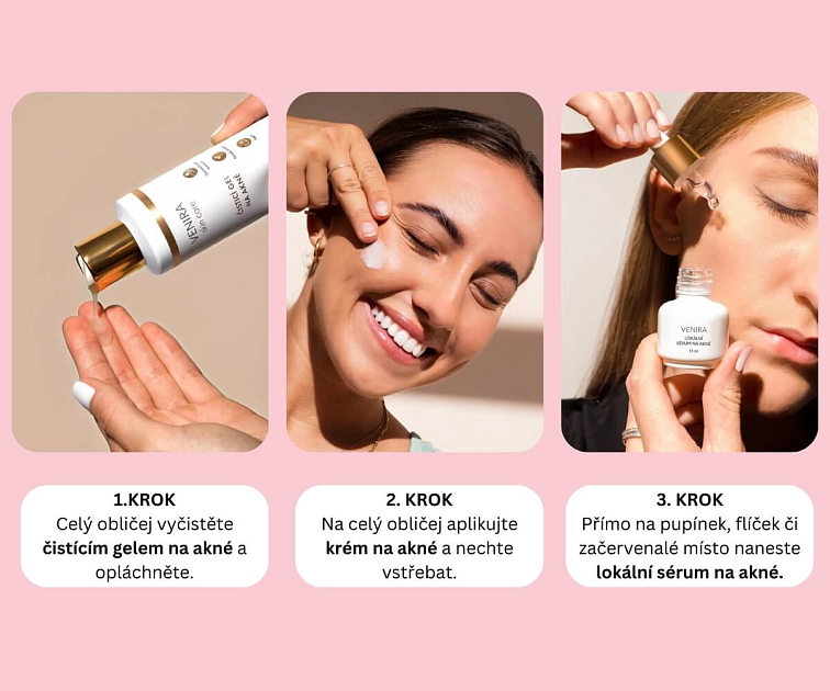 Lokální sérum na akné