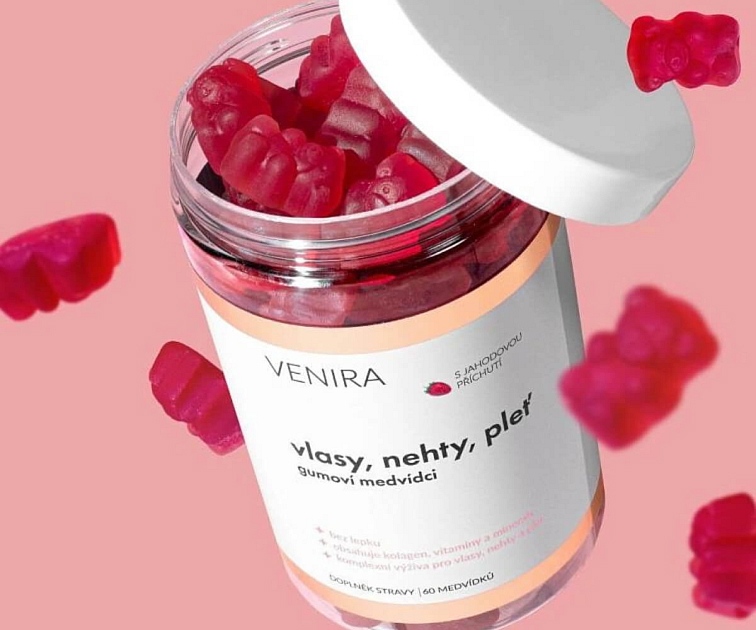 doplněk stravy ve formě medvídků