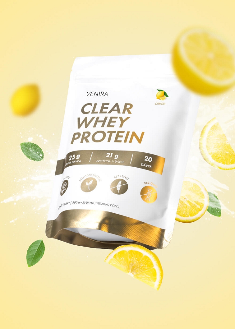VENIRA clear whey protein / proteinová limonáda