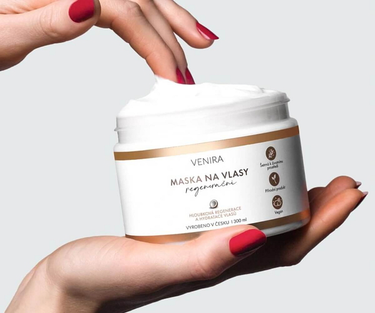 regenerační maska na vlasy