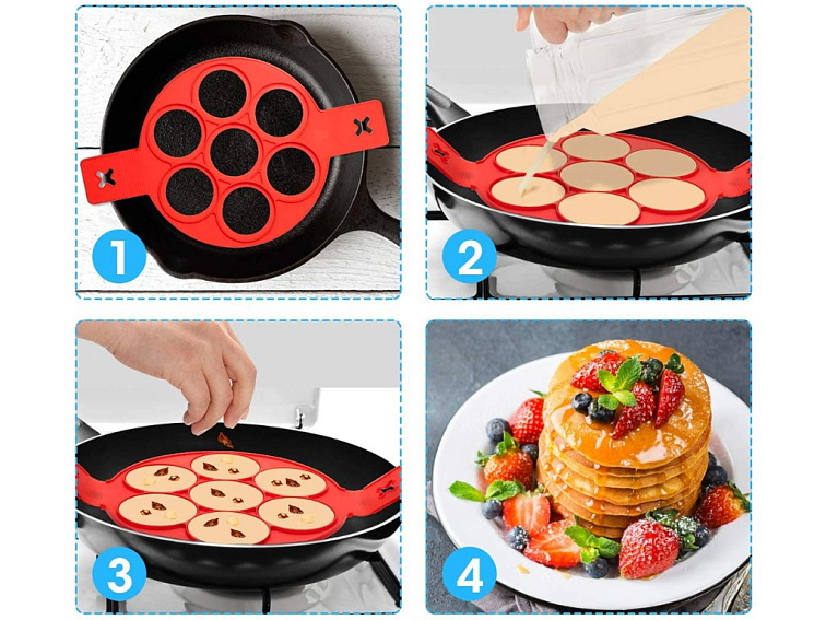 Silikonová forma na lívance