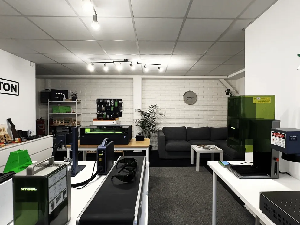 Showroom Testování vzorků