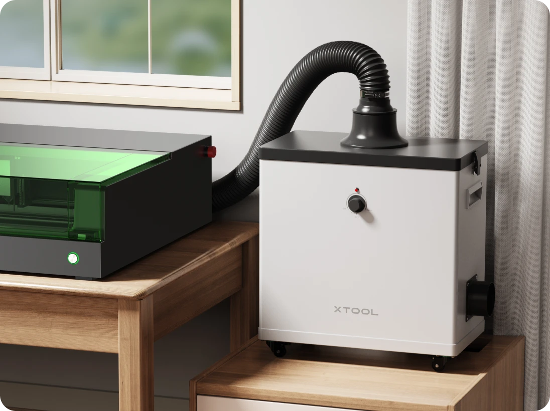 xTool S1 - 40W Chytrá diodová gravírka - DELUXE sada