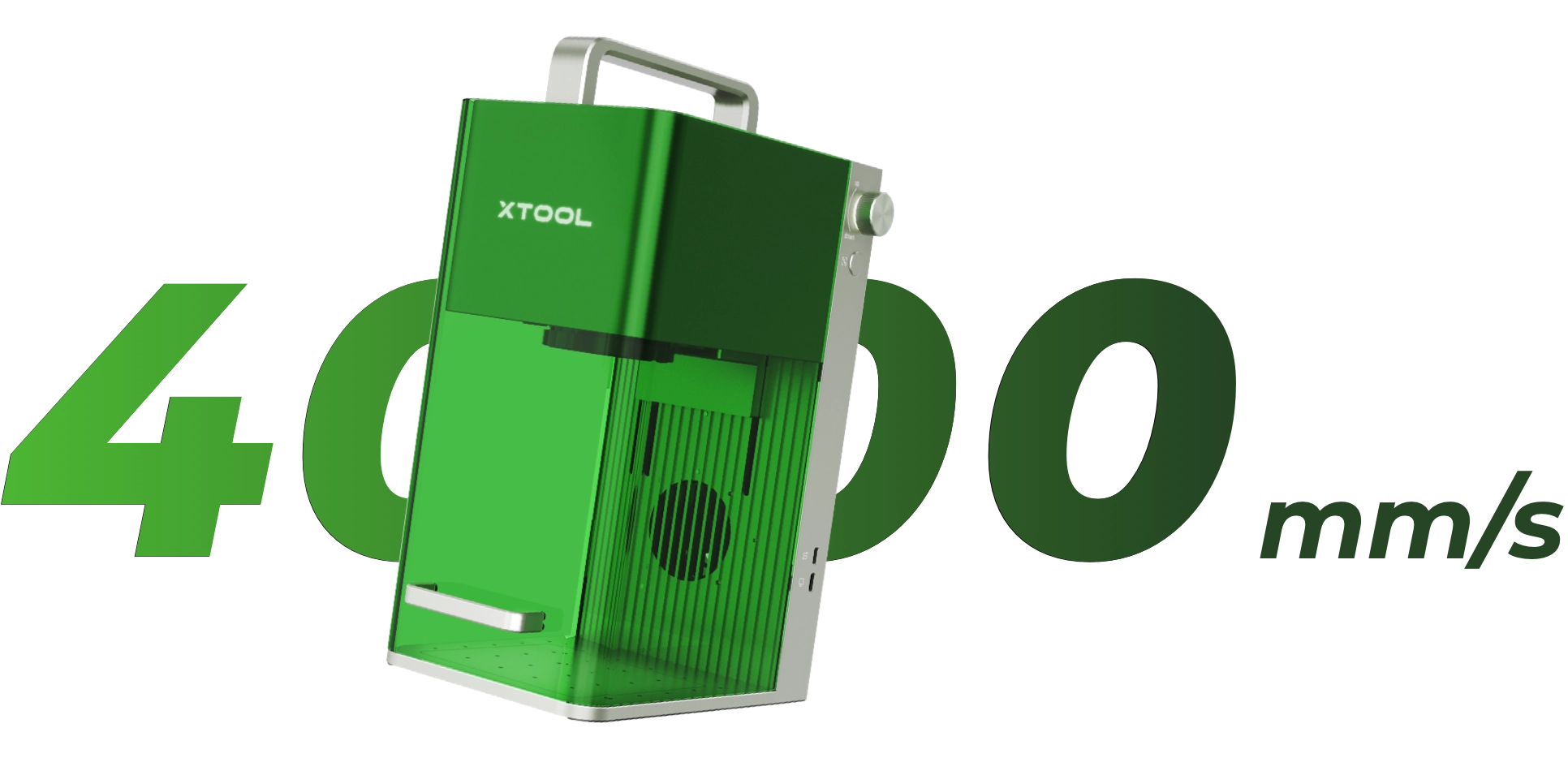 xTool F1 - Nejrychlejši přenosný Infračervený 1064nm + Modrý 455nm gravírovací laser