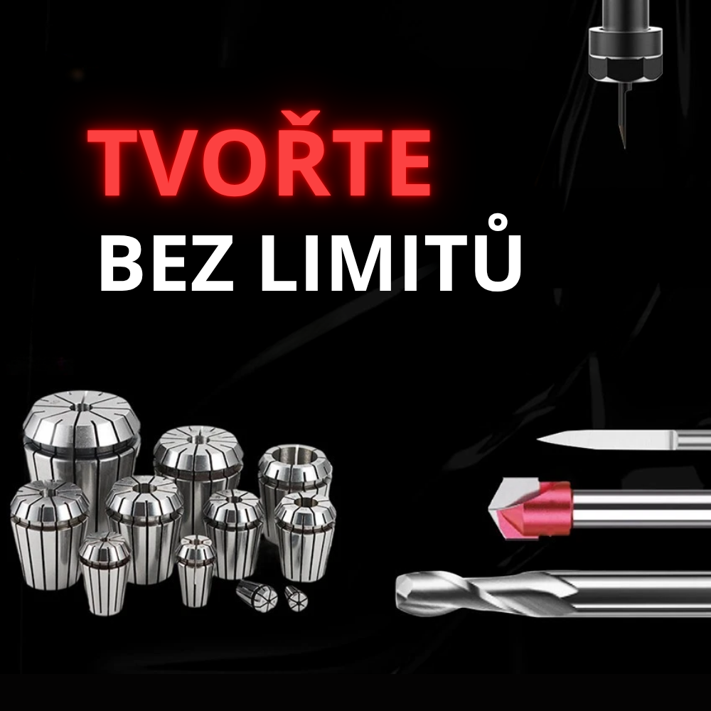 CNC stolní frézka TWO TREES TTC450 460x460x80 mm