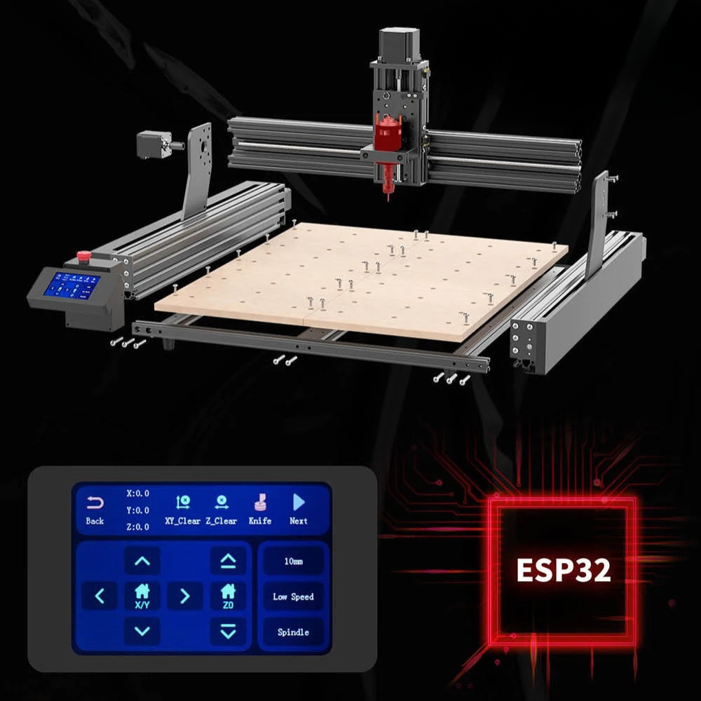 CNC stolní frézka TWO TREES TTC450 460x460x80 mm