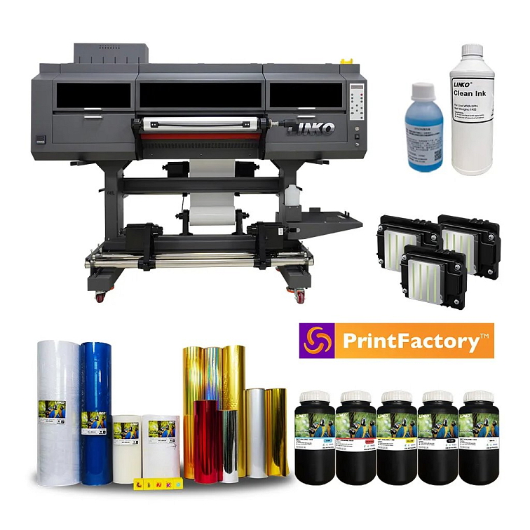 UV DTF DTF LINKO UDY-402 12″- 2xhlava Epson I1600U1 - Sada