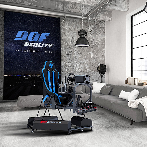 DOF Reality Hero H6 6-axis Závodní pohybový simulátor (6 os) - KOMPLETNÍ SADA