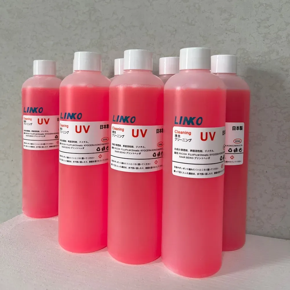 LINKO C01 UV čisticí roztok (růžový) – pro čištění tiskové hlavy