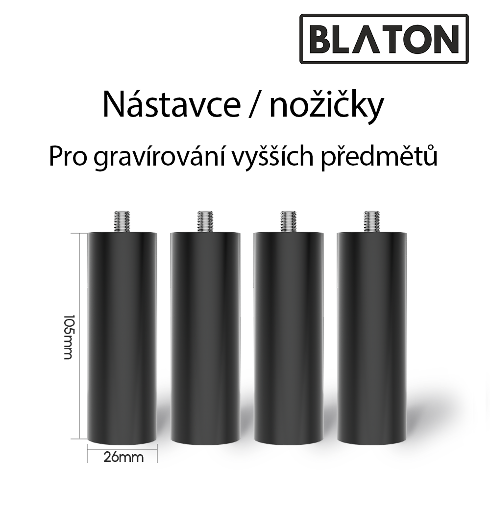 Nástavce / nožičky pro BLATON Nexus One - 4ks
