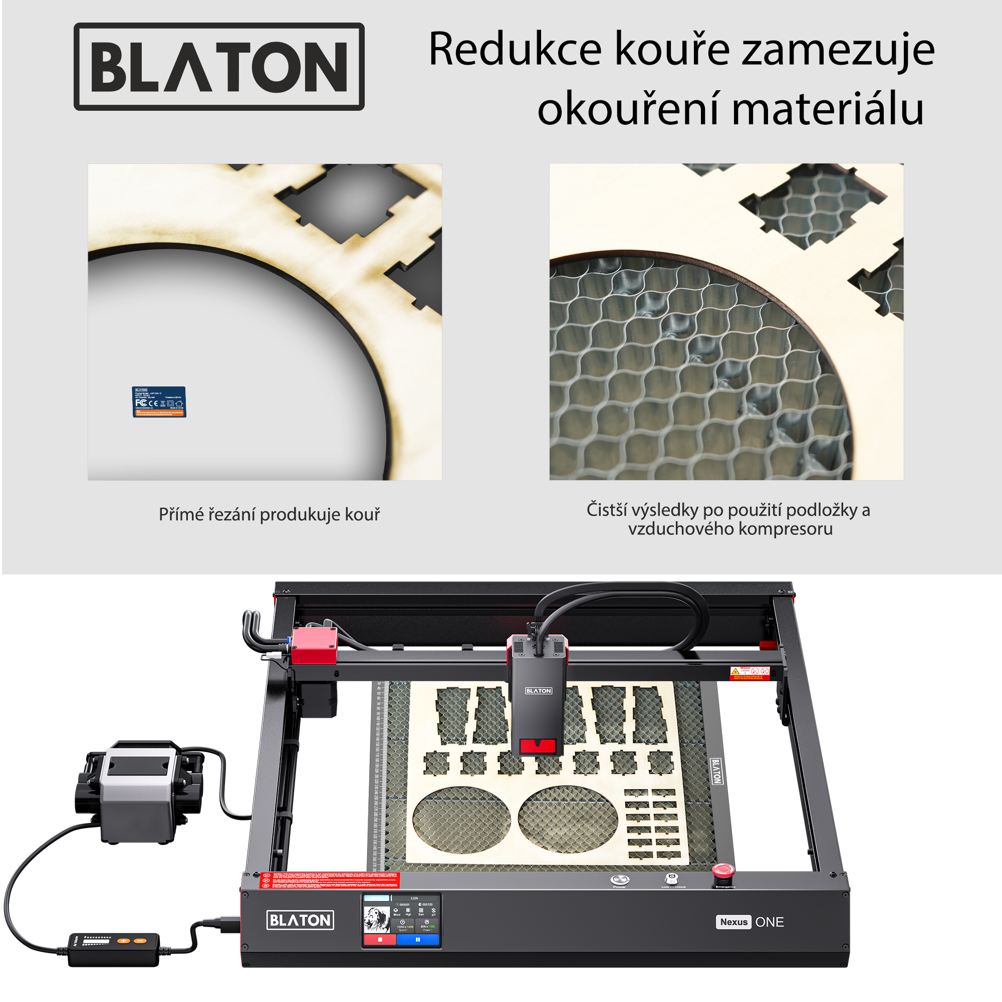 BLATON - Voštinová podložka 400x400mm