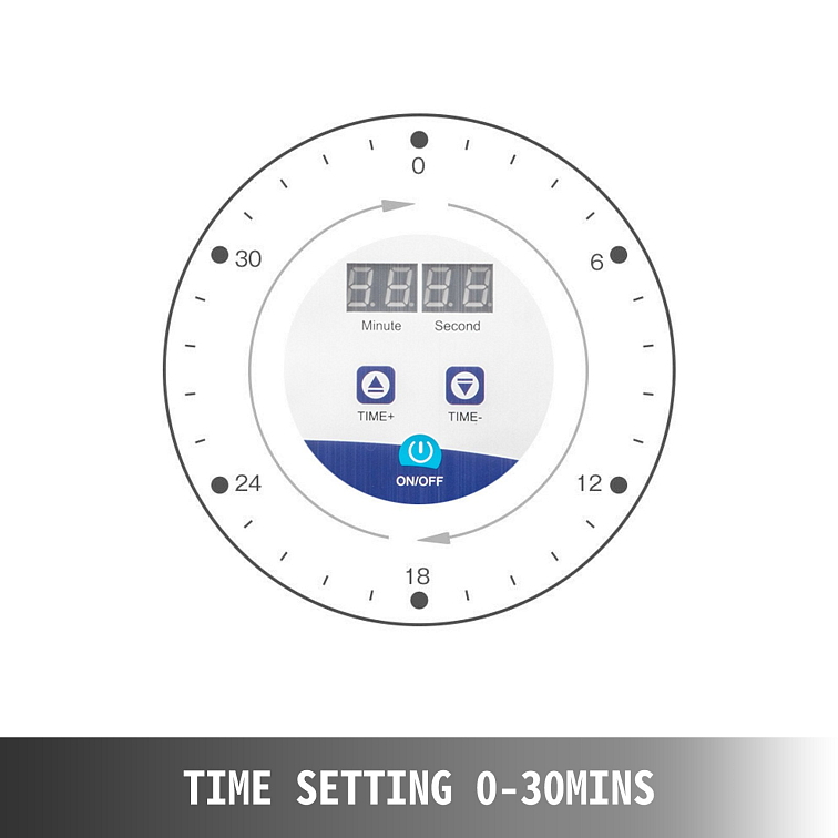 Ultrazvuková čistička 3L s funkcí degas (zabraňuje opětovné oxidaci)