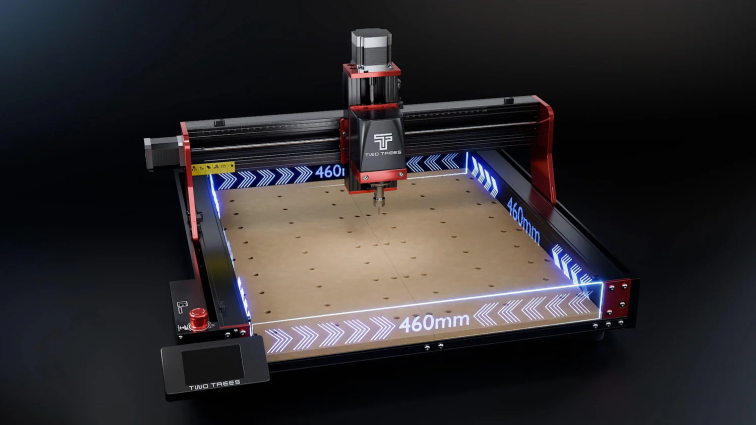 CNC stolní frézka TWO TREES TTC450 PRO 460x460x80 mm