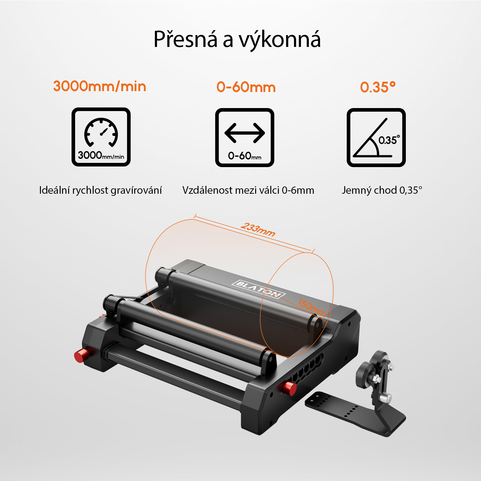 Rotační válec - BLATON