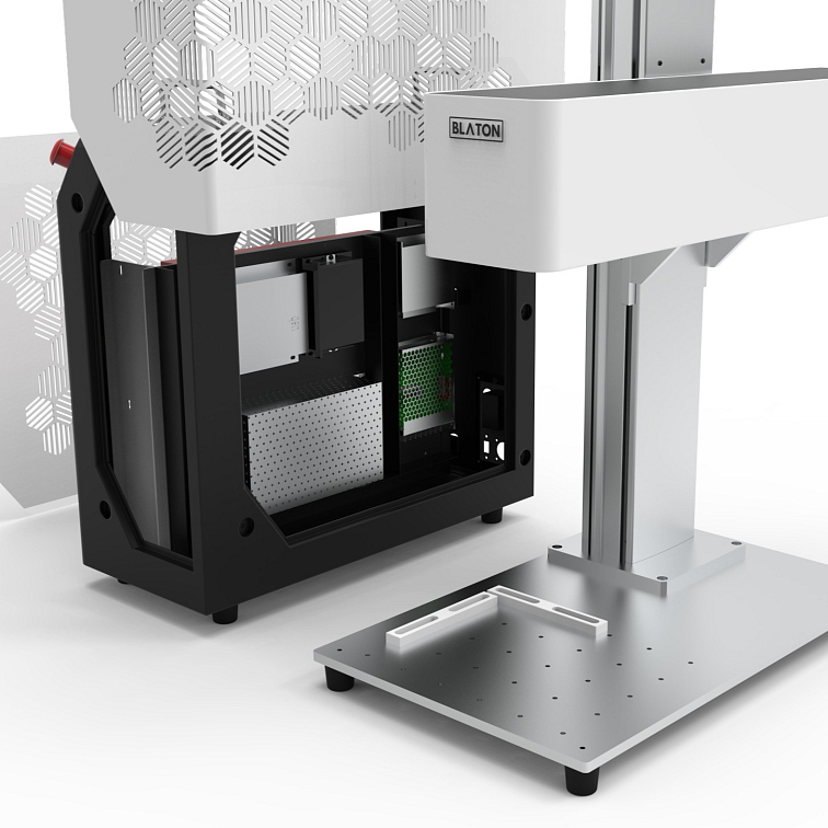 BLATON 60W MOPA Fiber 1064nm - autofocus