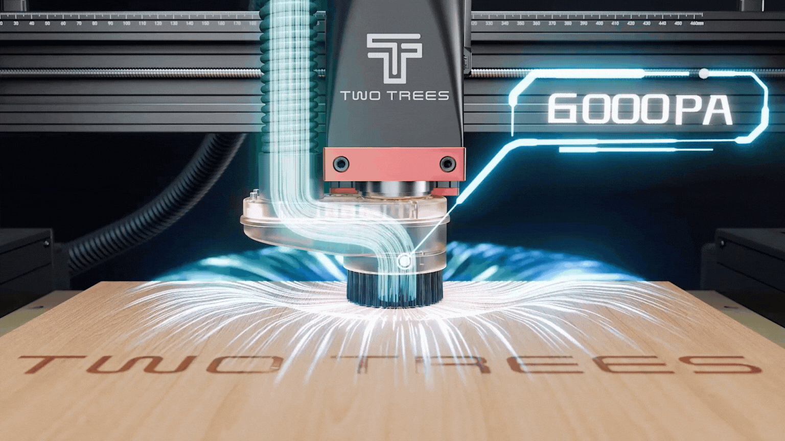 CNC stolní frézka TWO TREES TTC450 PRO 460x460x80 mm