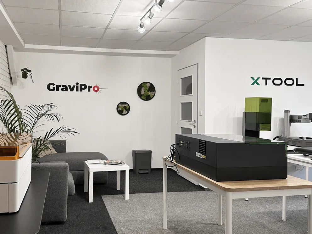 Showroom Testování vzorků