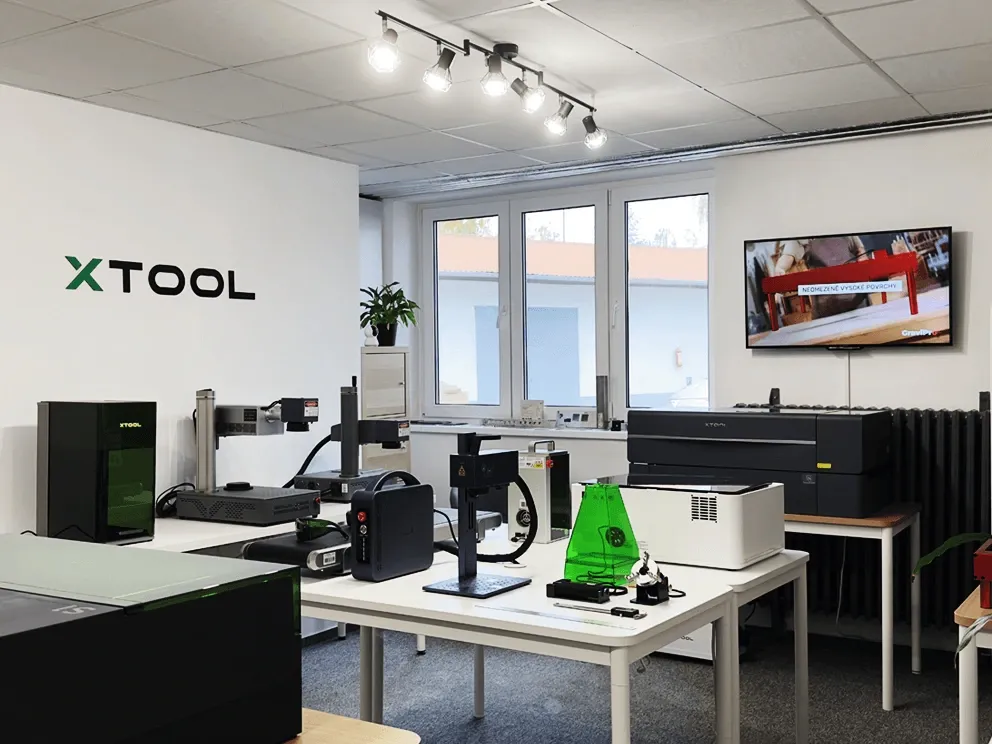 Showroom Testování vzorků