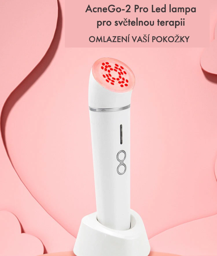 AcneGo-2 Pro Led lampa pro světelnou terapii