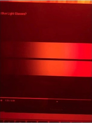 SLEEP-3R štýlové okuliare proti modrému a zelenému svetlu - oranžové