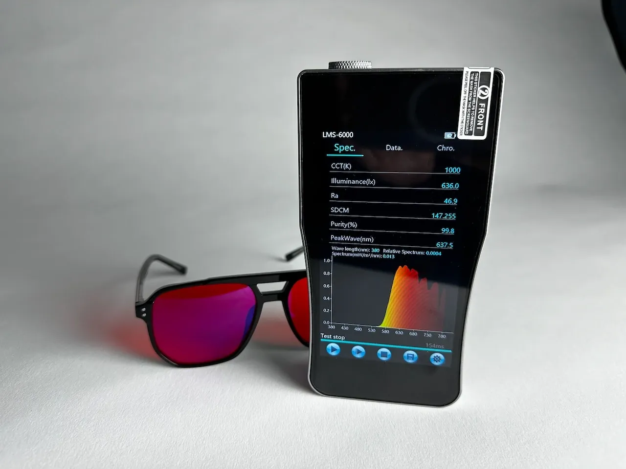 SLEEP-3M pánske štýlové okuliare blokujúce modré svetlo - červené