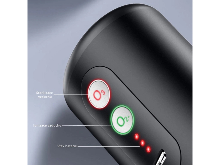 Ozonový sterilizátor a ionizátor pro CAR III OZONE