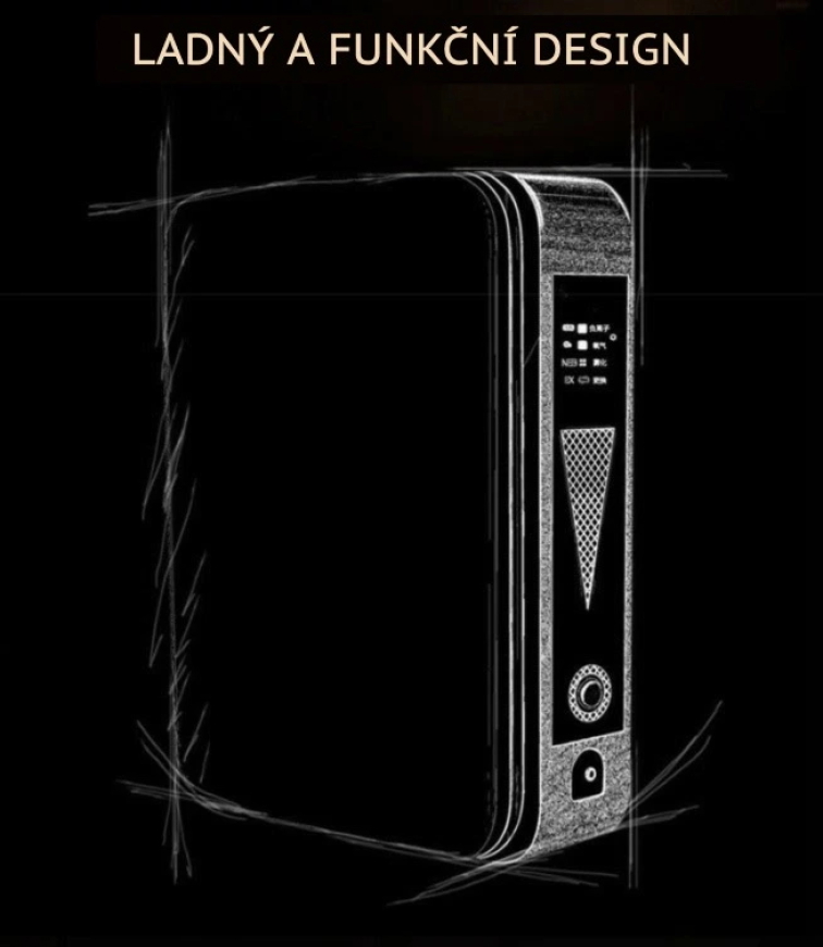 Oxygen-X1 inhalátor kyslíka 2v1 - kyslíkový koncentrátor, oxygenátor, inhalátor a rozprašovač