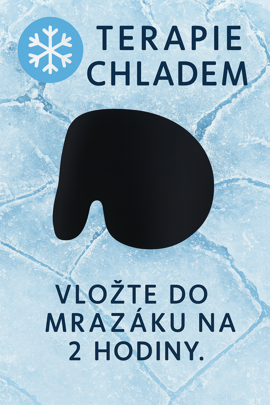 Migraine-3 Chladící gelová maska na obličej