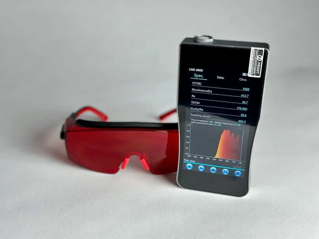 SLEEP-PRO červené okuliare proti modrému a zelenému svetlu