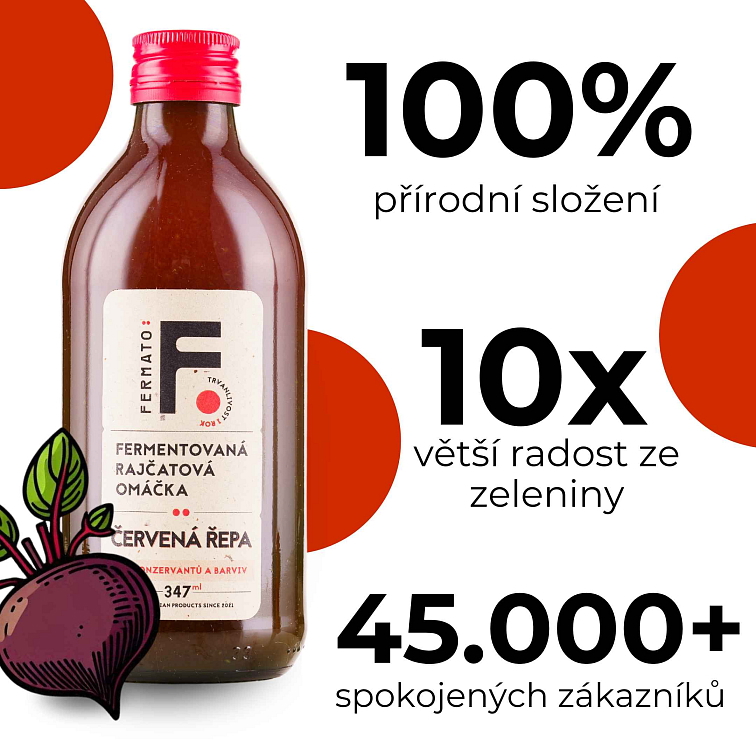 Litrová zálivka - Červená řepa 1000ml