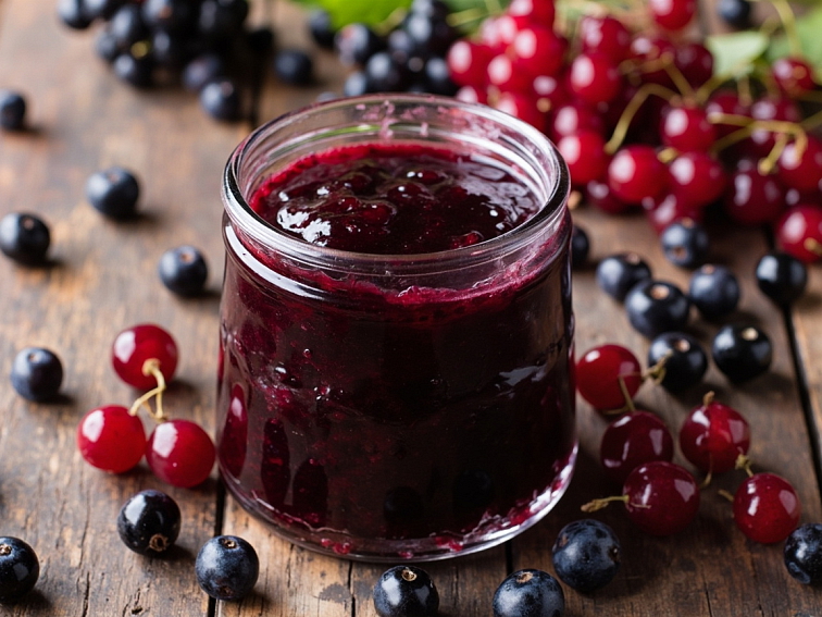 Rybízový mix džem