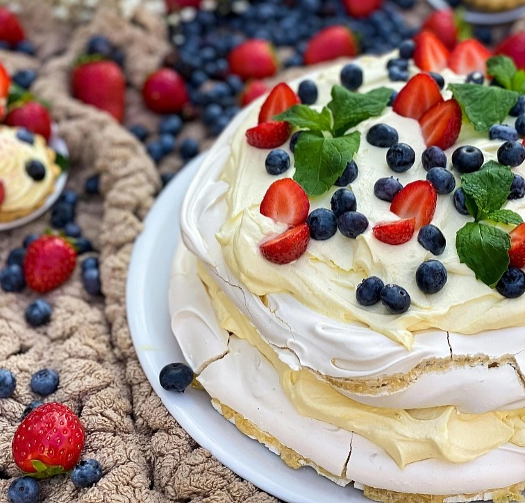 Pavlova dort, 8 porcí