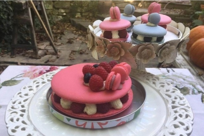 Makronkový dort, průměr 18 cm