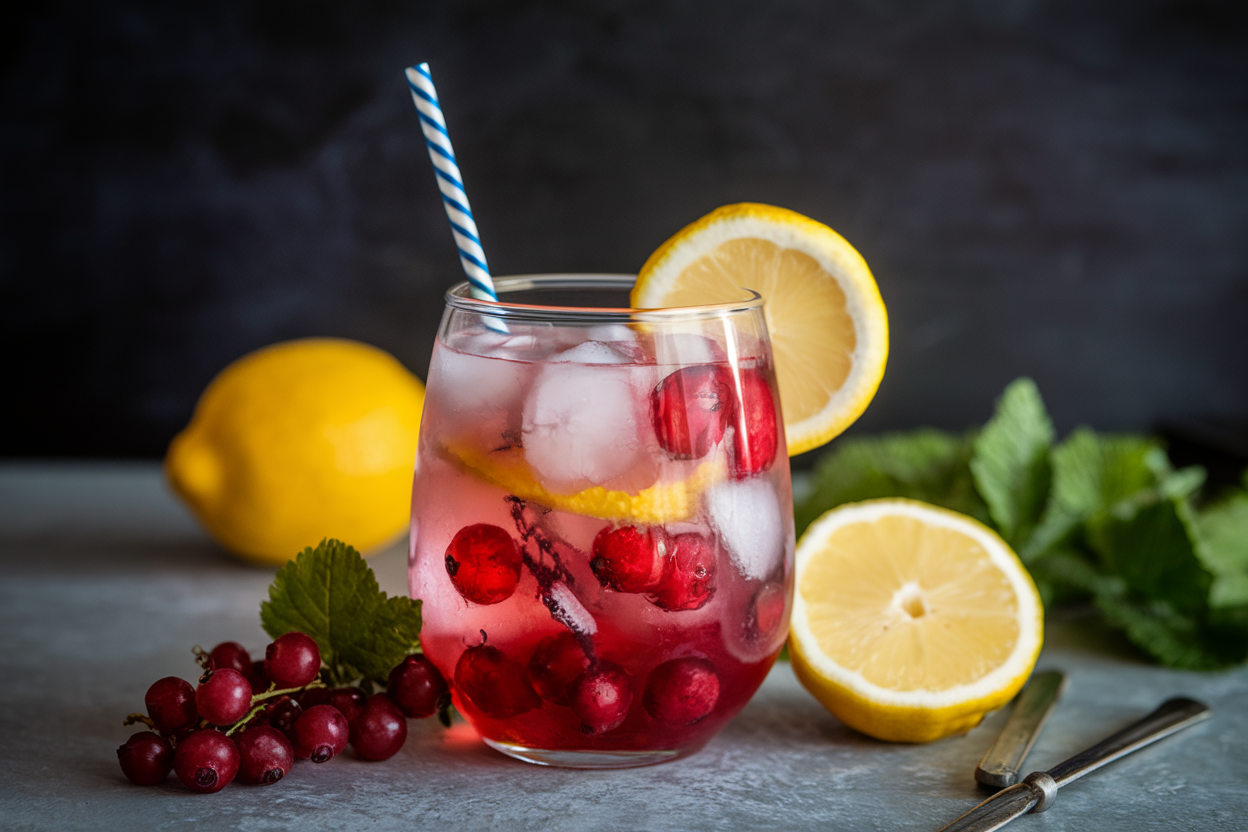 Sirup z červeného rybízu