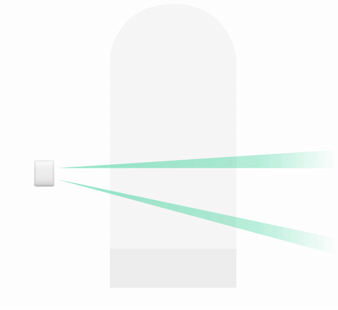 Ajax DualCurtain Outdoor white (26072)