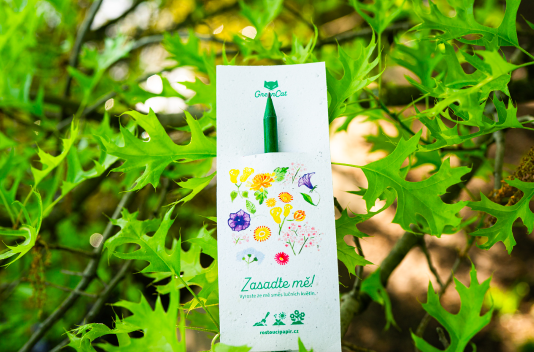 ROSTOUCÍ PAPÍR – Pouzdro na tužky 