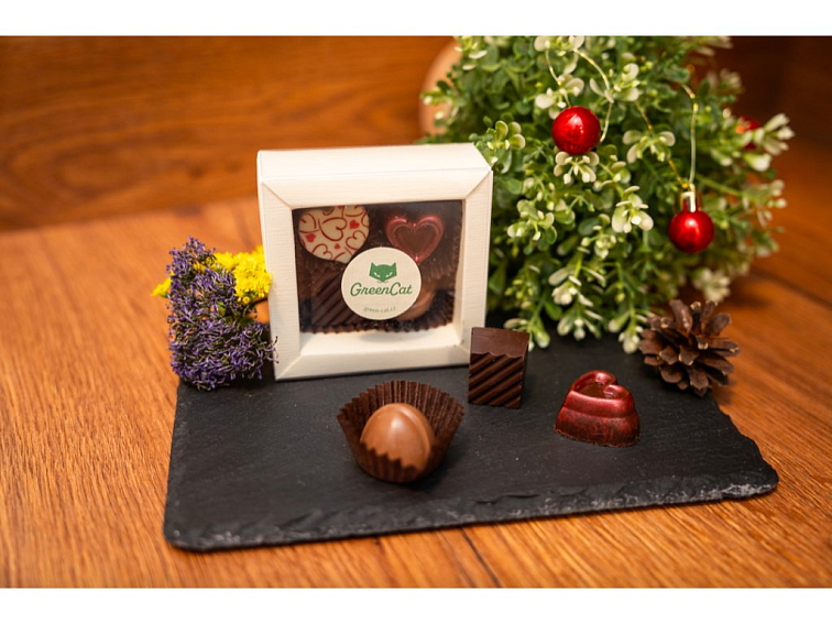 Pralinky v dárkové krabičce